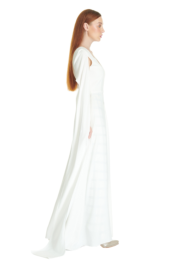 side view of the dress